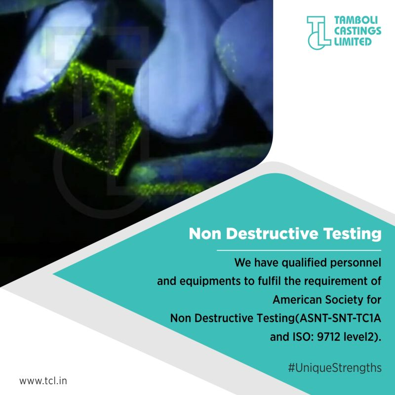 Non-destructive testing